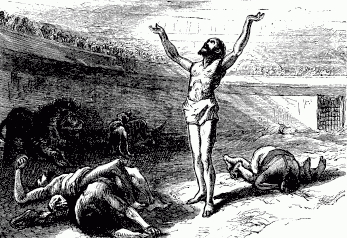 English: Persecution of the Christians