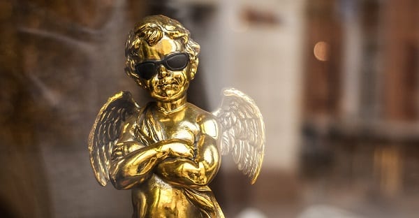 this angel has attitude