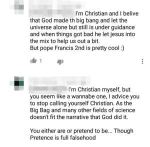 gatekeeping christian creationist