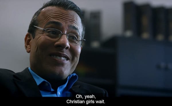leering therapist declares that
