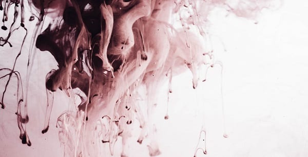 liquid swirling in water