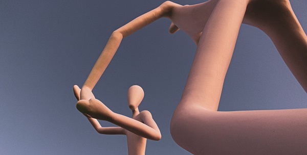 like endless shapes pretending to be human