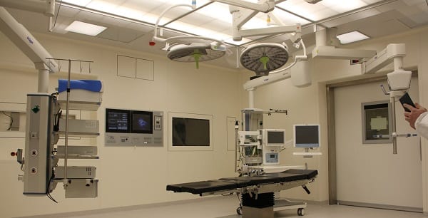an operating theater somewhere