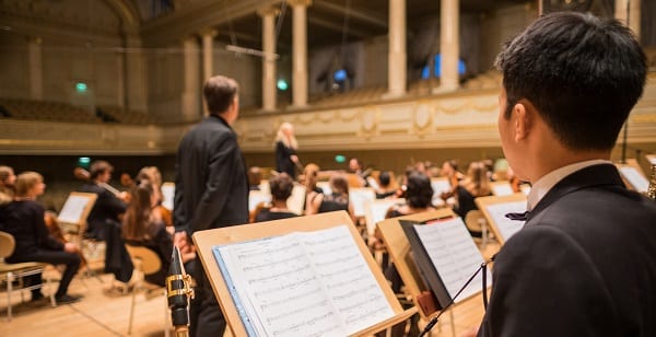 an orchestra in switzerland
