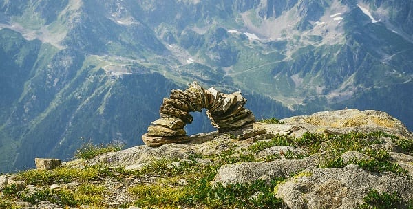 atheist overreach as a precarious rock arch