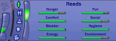 a sims mood meter