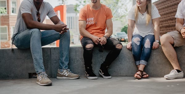 small group discussing not-doubt