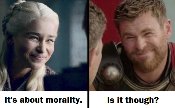 dany and thor faceoff about the birthrate