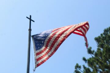 fascism came to america wrapped in a flag and carrying a cross, all right | roll to disbelieve
