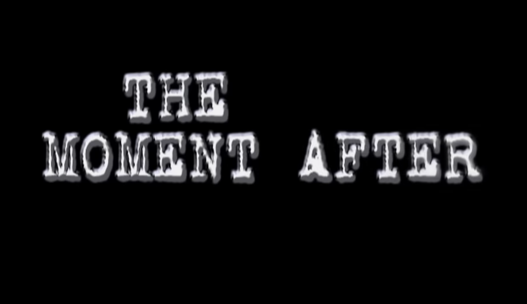 the moment after title card - wtaf is this kerning, it's driving me crazy